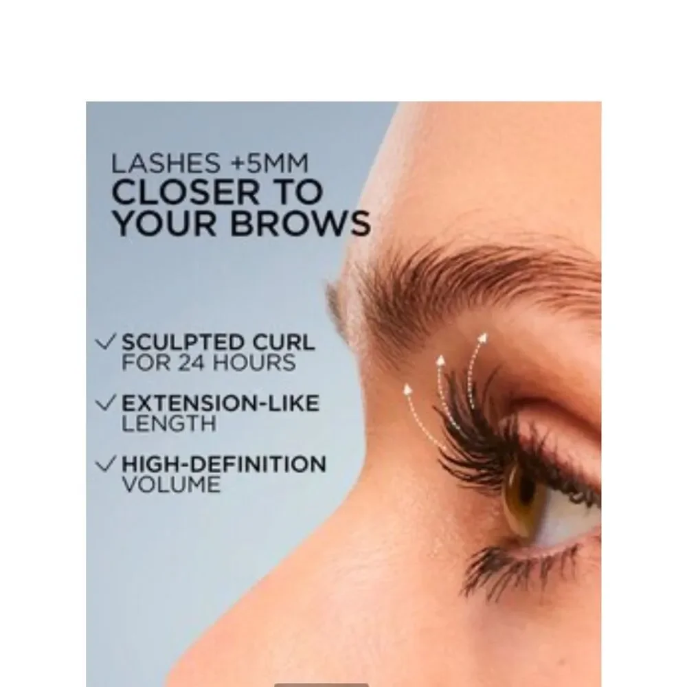 🦋LOREAL BLACK EXTENSIONIST MASCARA FOR EXTENSION-LIKE LENGTH & CURL NEW FULLSIZE